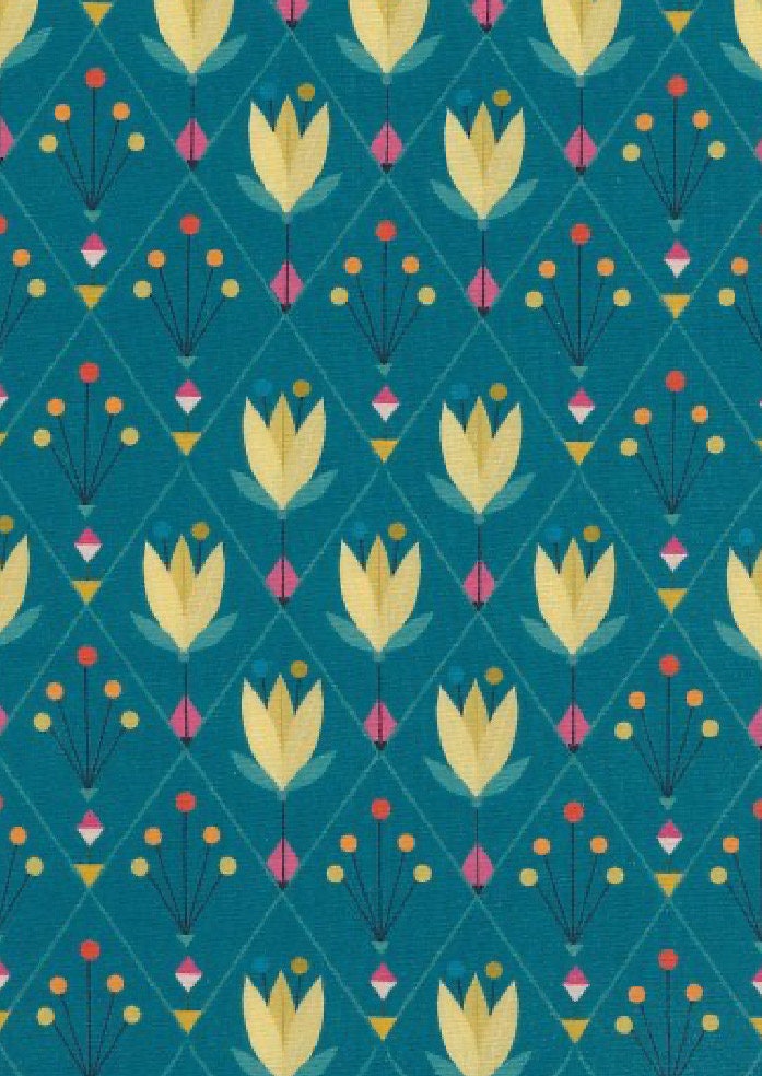 Dashwood studio cotton fabric ‘tree’ 100% quilt weight cotton