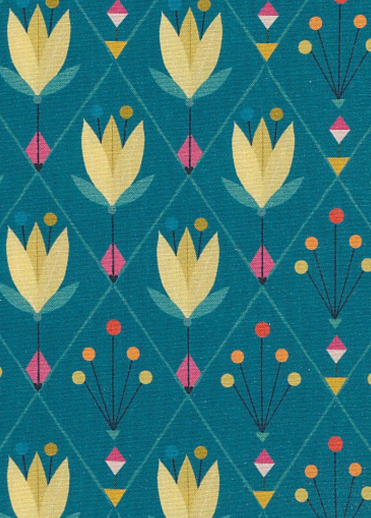 Dashwood studio cotton fabric ‘tree’ 100% quilt weight cotton